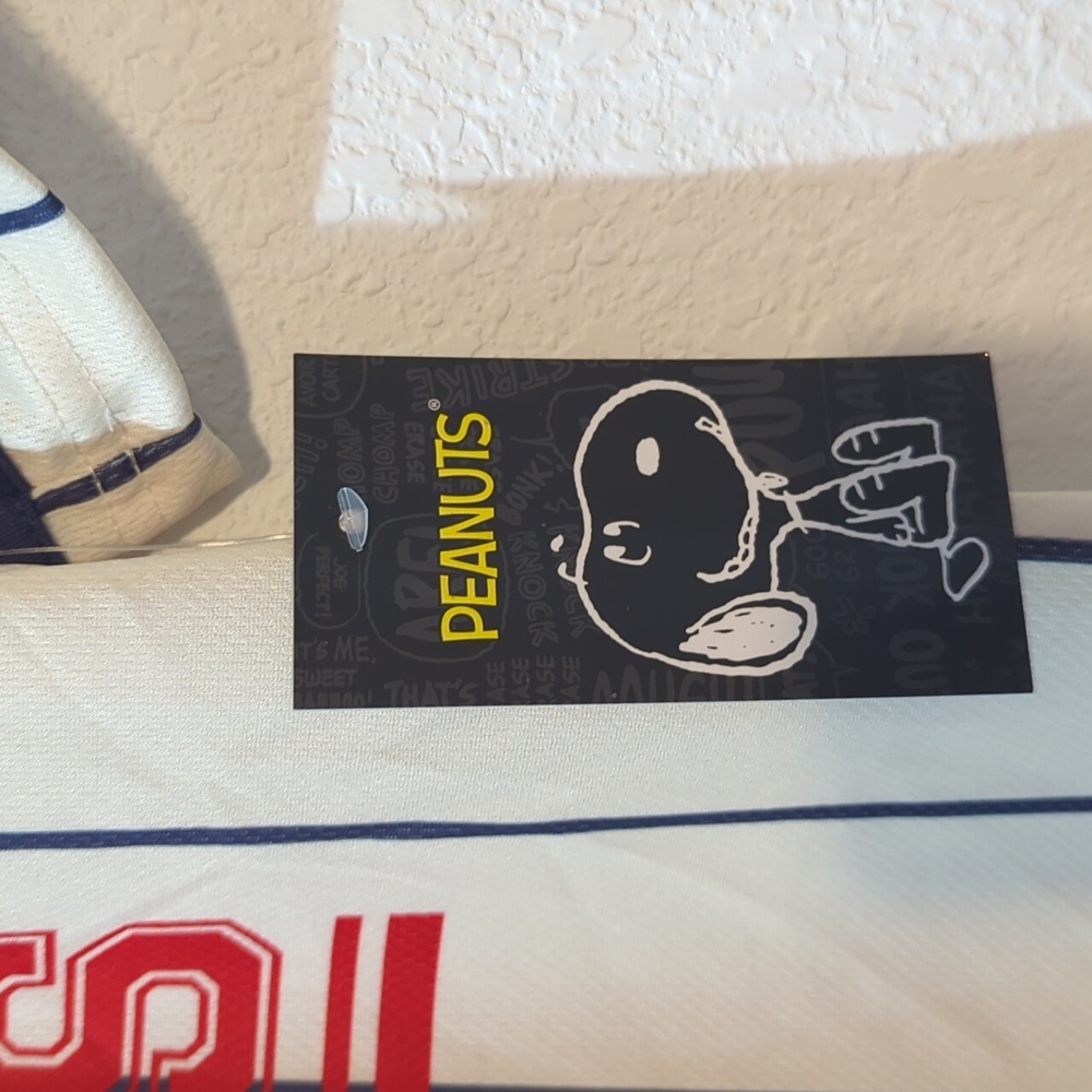 Peanuts Charlie Brown And The Peanuts Gang Baseball Jersey Style Med Shirt New - Picture 4 of 10